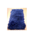 curly fur dyed color real sheepskin fabric Mongolian lamb fur plate